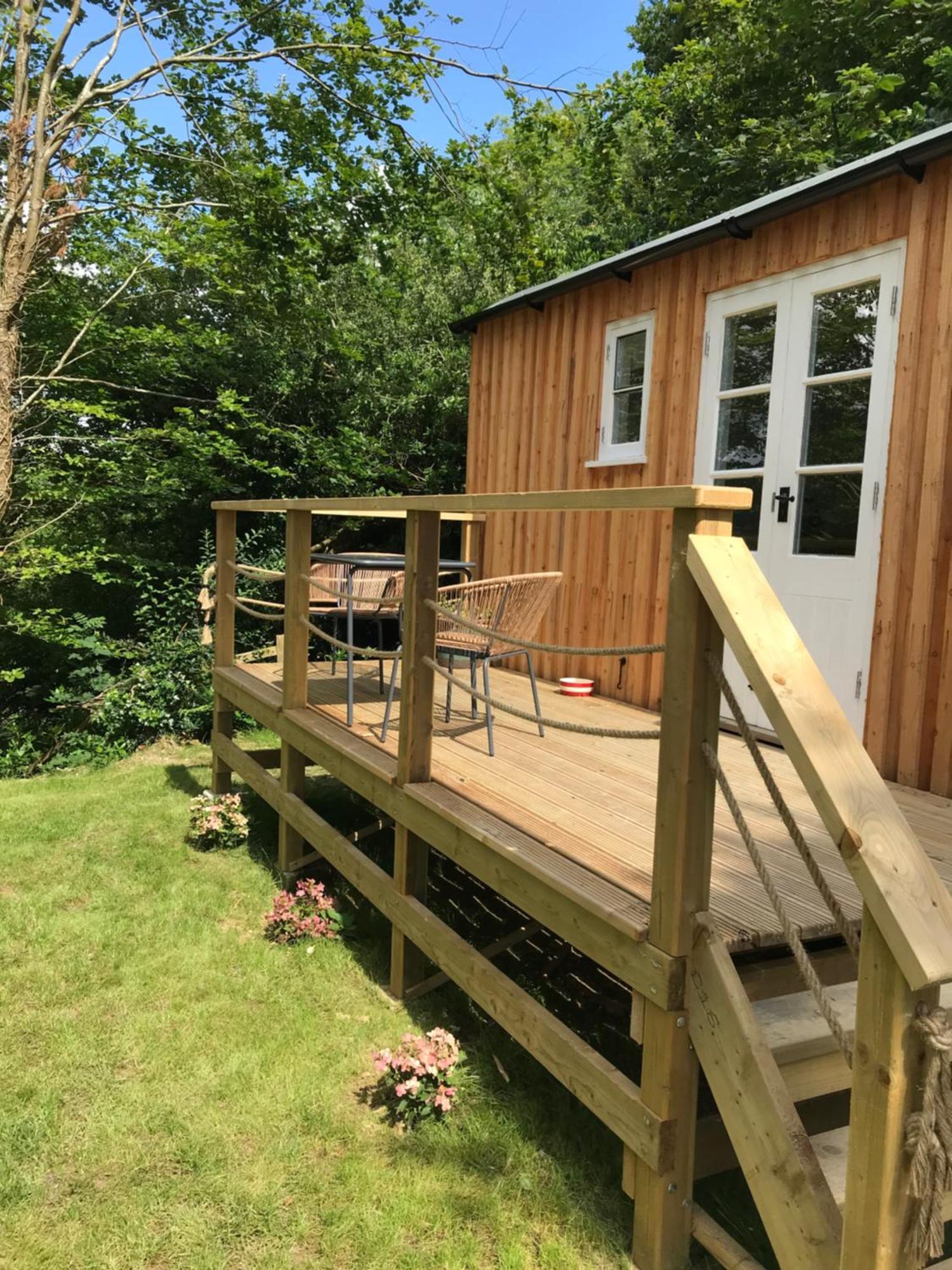 Shepherd'S Hut At Rosewood House Liskeard Exteriér fotografie